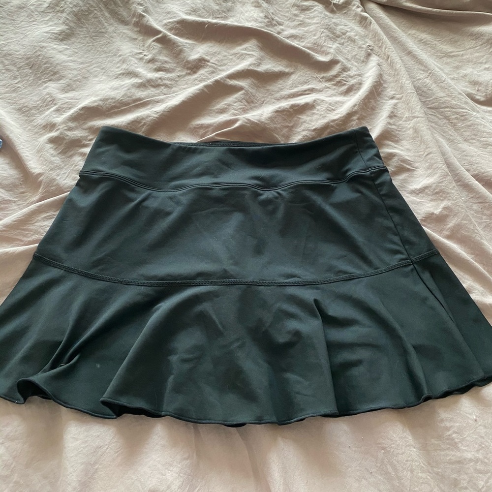 Black tennis skirt